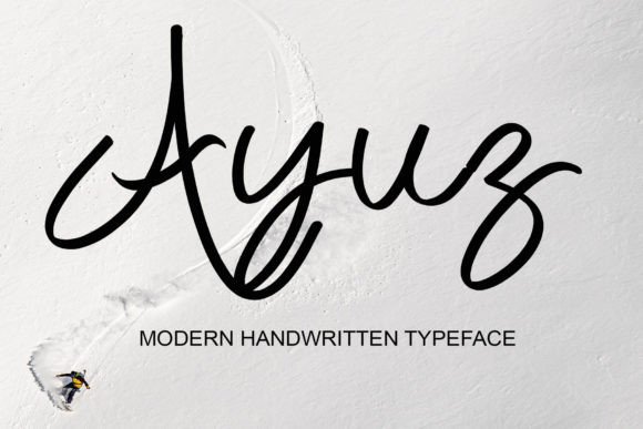 Ayuz: Elevate Your Designs With Delicate Handwritten Elegance