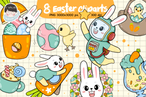 Easter Sublimation Bundle PNG Graphic