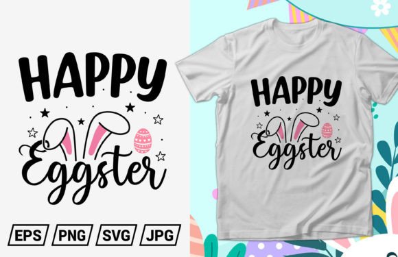 Evaluating the Happy Easter T-shirt Design, Bunny for Your Creative Projects
