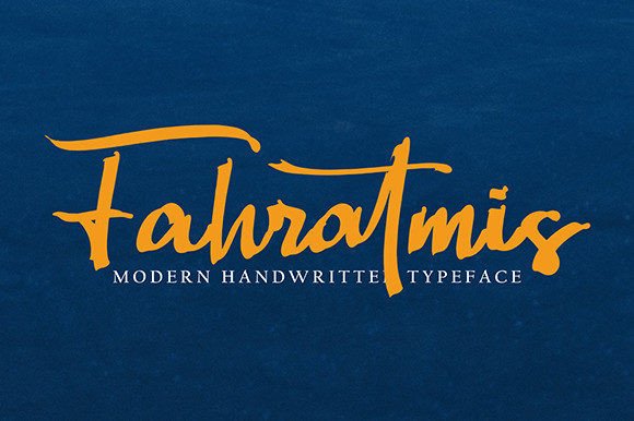 Fahratmis: Strategic Typography for Handwritten Brand Identity