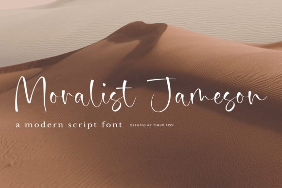 Moralist Jameson: The Elegant Script for Modern Design