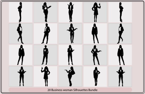 Unlocking Creative Potential with Businesswomen Silhouettes