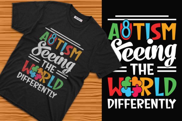 World Autism Awareness Day Tee Template