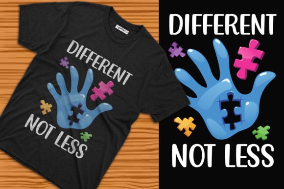 World Autism Day Different Tee Design: Elevate Your Print-on-Demand Offerings
